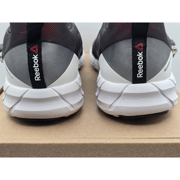 Reebok Men's‎ Zpump Fusion Black Running Shoes Sneakers, Sz 9 M - Good - Picture 7 of 13